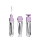 Adam & Eve Sweet Dreams Massager Kit 8 Tips Lavender Rechargeable STIMULATORS